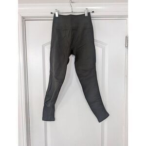 Lululemon Seamless Leggings women's size 4 olive green‎ stretch athleisure